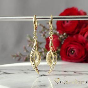 Goldfilled Cercei antialergici 48mm culoare 14K	
