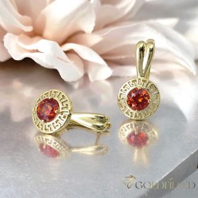 Goldfilled Antialergic Cercei 19mm 14K Culoare