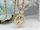 Colier antialergic Goldfilled 55cm / 3mm + pandantiv fecioară culoare 18K