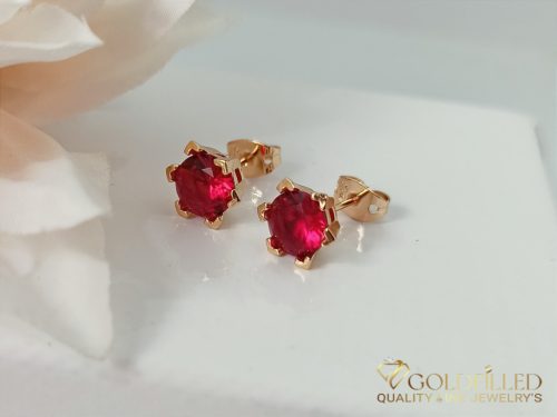 Cercei Goldfilled Antialergici 9mm 18K culoare