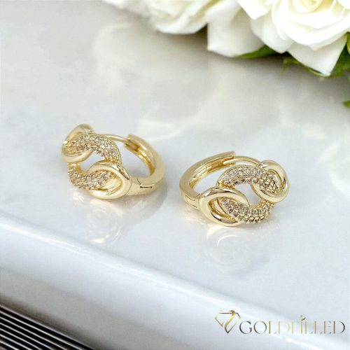 Goldfilled Antialergic Cercei 17mm 14K Culoare