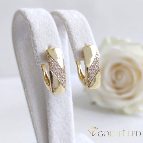 Goldfilled Antialergic Cercei 16mm 14K Culoare