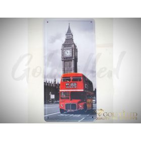 TABLĂ METALICĂ DECORATIVĂ 15X30 CM