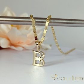   Colier  antialergenic „Goldfilled” placat cu aur, în mai multe dimensiuni 2mm grosime, culoare 14K