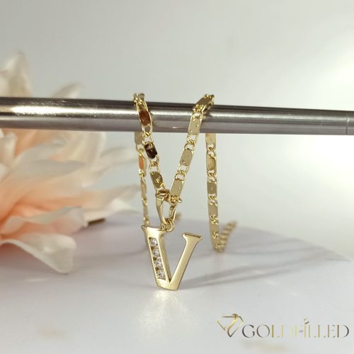 Colier  antialergenic „Goldfilled” placat cu aur, în mai multe dimensiuni 2mm grosime, culoare 14K