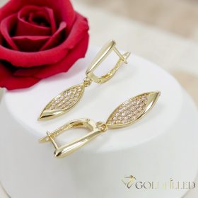 Goldfilled Cercei antialergici 40mm culoare 14K	