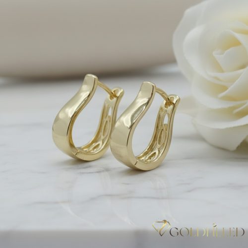 Goldfilled Antialergic Cercei 17mm 14K Culoare