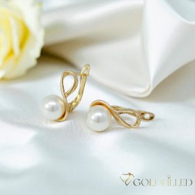 Goldfilled Antialergic Cercei 17mm 18K Culoare