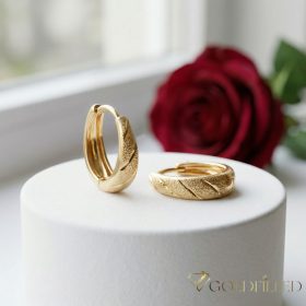 Goldfilled Antialergic Cercei 14mm 18K Culoare 