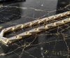 Colier Goldfilled Antiallergic Lux Barakka 70cm Lungime și 11mm Lățime (145g ! ) Culoare 14K Multicolor