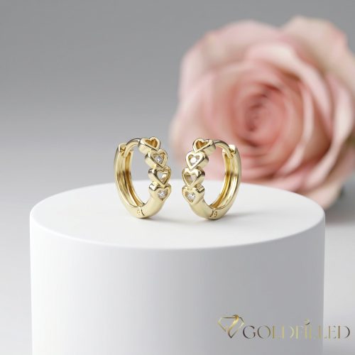 Goldfilled Antialergic Cercei 14mm 14K Culoare 