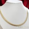 Colier Goldfilled Antiallergic Luxury 50cm Lungime și 6mm Lățime Culoare 14K
