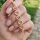 Bratara placata cu aur "Goldfilled" anti-alergenic, lungime 17 cm si grosime 4-10 mm, culoare 14K