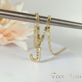   Colier  antialergenic „Goldfilled” placat cu aur, în mai multe dimensiuni 2mm grosime, culoare 14K