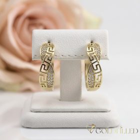 Goldfilled Antialergic Cercei  26 mm 14K Culoare
