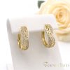 Goldfilled Antialergic Cercei  26 mm 14K Culoare