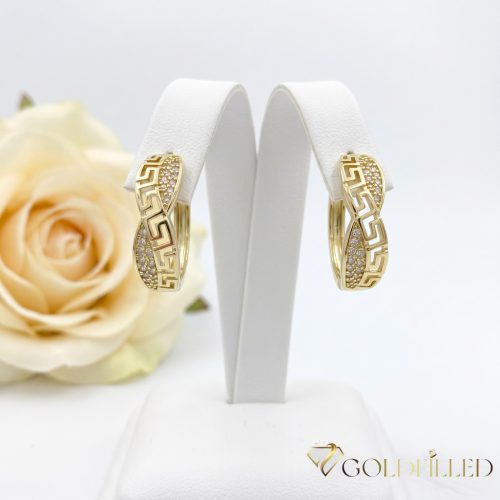 Goldfilled Antialergic Cercei  26 mm 14K Culoare