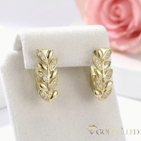 Goldfilled Antialergic Cercei 18mm 14K Culoare