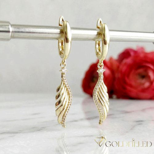 Goldfilled Cercei antialergici 46mm culoare 14K	