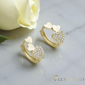 Goldfilled Antialergic Cercei 14mm 14K Culoare 
