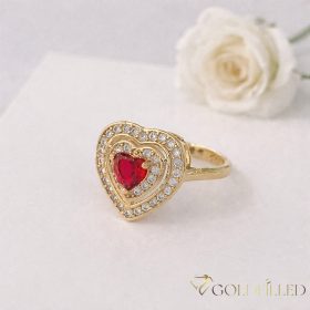    Inel antialergic „Goldfilled”, disponibile în diferite mărimi, culoare 18K