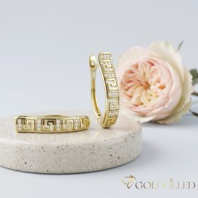 Goldfilled Cercei  30mm culoare 14K	