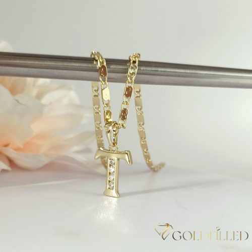 Colier  antialergenic „Goldfilled” placat cu aur, în mai multe dimensiuni 2mm grosime, culoare 14K
