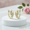 Goldfilled Antialergic Cercei 16mm 14K Culoare