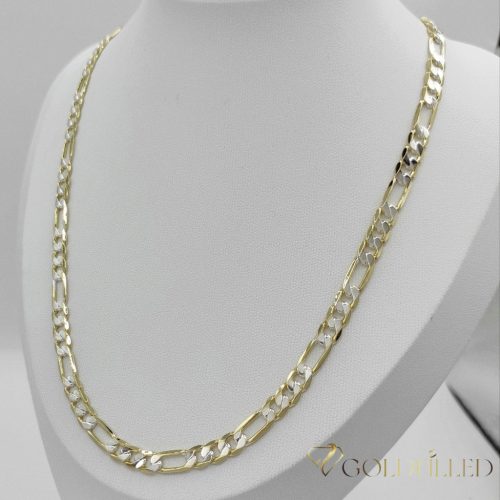 Lanț antialergic „Goldfilled” 65cm/6,5mm culoare 14K & Multicolor