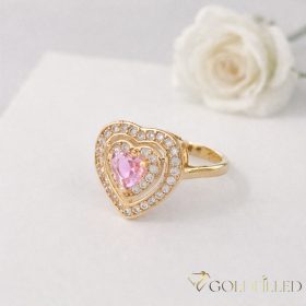    Inel antialergic „Goldfilled”, disponibile în diferite mărimi, culoare 18K