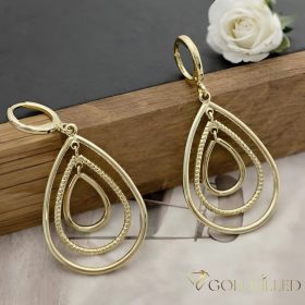 Cercei Goldfilled Antialergici 45mm 14K culoare