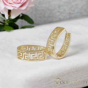 Goldfilled Antialergic Cercei  22 mm 14K Culoare