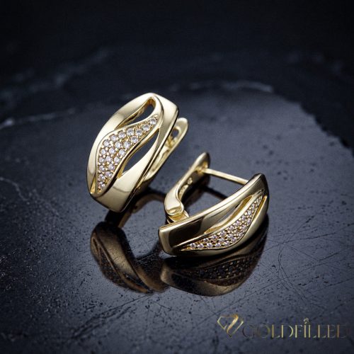 Goldfilled Antialergic Cercei 19mm 14K Culoare