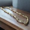 Colier Goldfilled Antiallergic Lux Barakka 70cm Lungime și 11mm Lățime (130g) Culoare 14K Multicolor