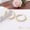 Goldfilled Cercei  30mm culoare 14K	