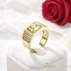  Inel antialergic „Goldfilled”, disponibile în diferite mărimi, culoare 14K