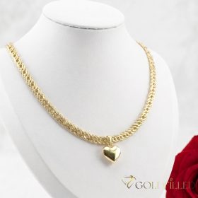   Colier Goldfilled Antiallergic Luxury 50cm Lungime și 6,2mm Lățime Culoare 14K