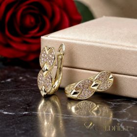 Goldfilled Antialergic Cercei 18mm 14K Culoare
