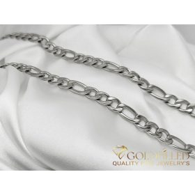   Colier  antialergenic „Goldfilled” placat cu aur, 55 cm lungime și 6mm grosime, 