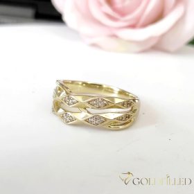    Inel antialergic „Goldfilled”, disponibile în diferite mărimi, culoare 14K