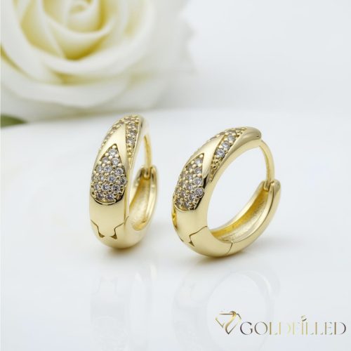 Goldfilled Antialergic Cercei 19mm 14K Culoare