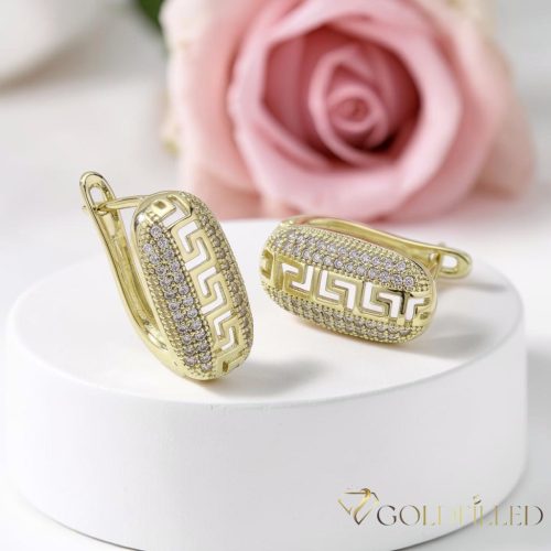 Goldfilled Antialergic Cercei 20mm 14K Culoare