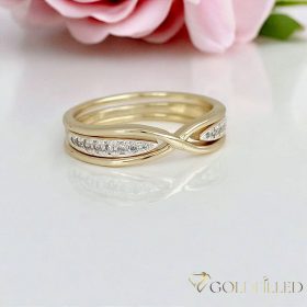    Inel antialergic „Goldfilled”, disponibile în diferite mărimi, culoare 14K