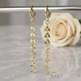 Goldfilled Cercei antialergici 60mm culoare 14K	