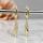 Goldfilled Cercei antialergici 40mm culoare 14K	