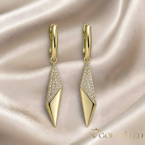 Goldfilled Cercei antialergici 40mm culoare 14K	