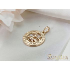 Pandantiv Goldfilled Antialergic 28mm 18K culoare