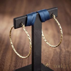 Goldfilled Cercei antialergici cerc 40mm culoare 14K	