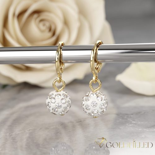 Goldfilled Cercei antialergici 25mm culoare 14K	