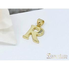 Pandantiv antialergic „Goldfilled” 23mm, culoare 14K